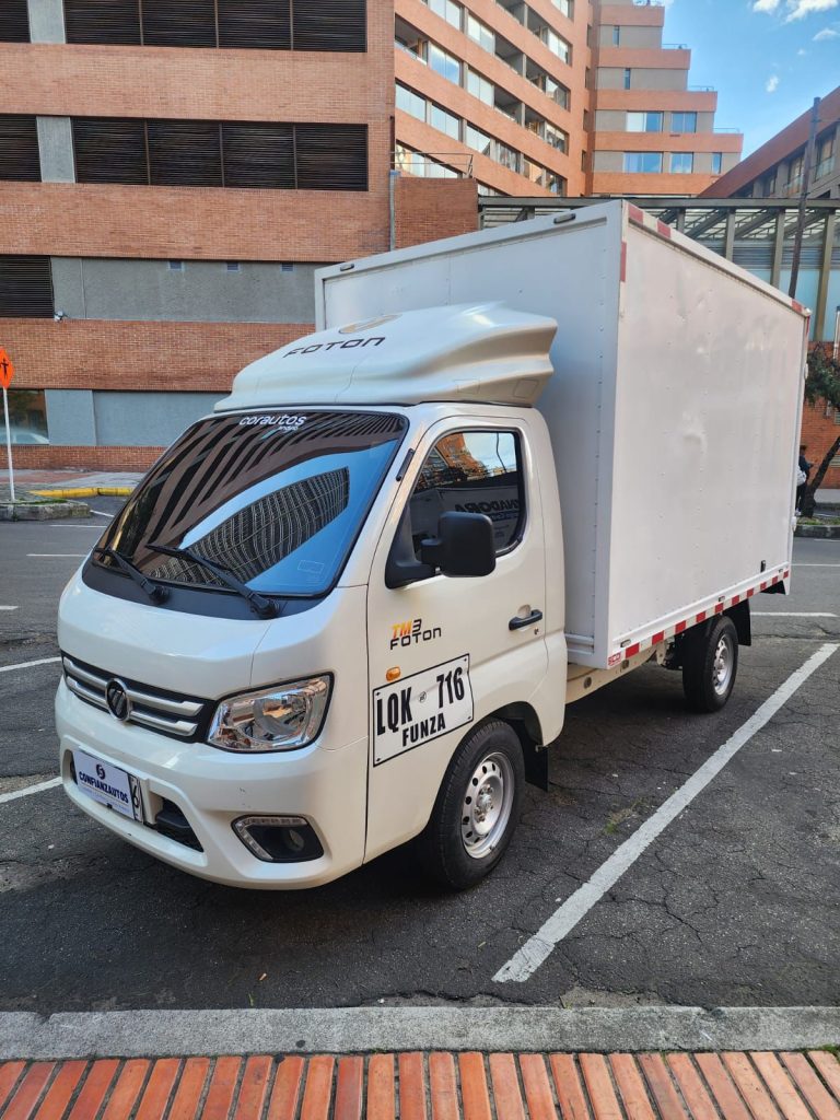 ️ FOTON MINI TRUCK BJ1030V4JV2-BH MT 1500cc 4x2 CARGA SECA