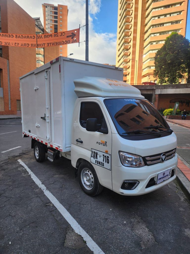 ️ FOTON MINI TRUCK BJ1030V4JV2-BH MT 1500cc 4x2 CARGA SECA